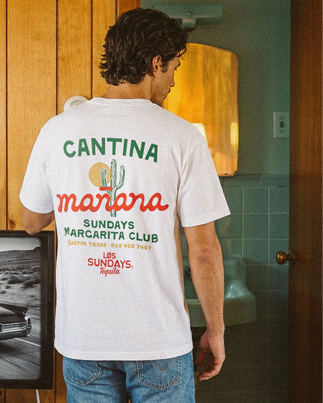 Manana Margarita Club Tee - Blanc White