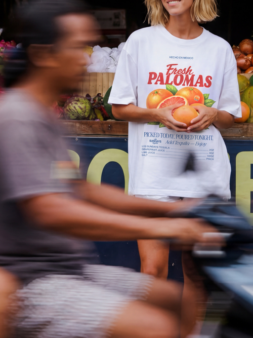The Market Tee - Blanc White