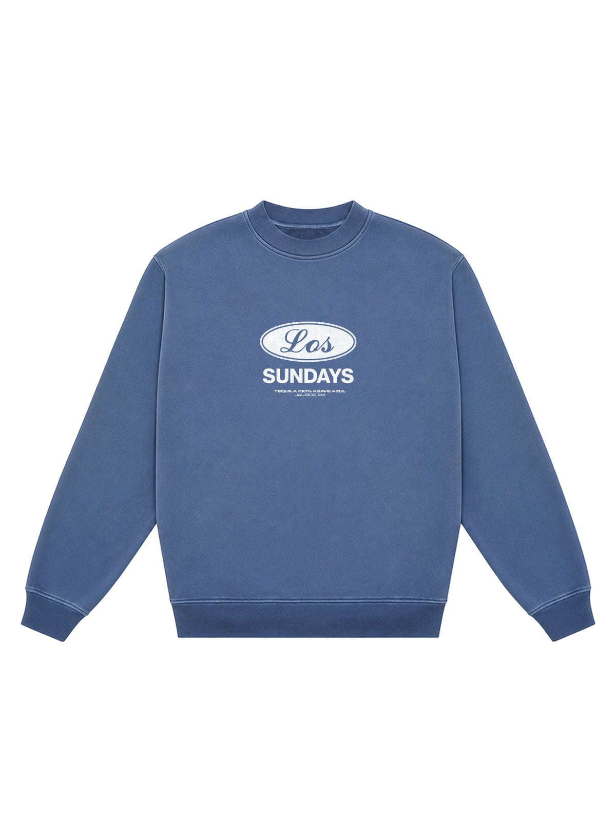 Genuine Crewneck - Bering Sea / White