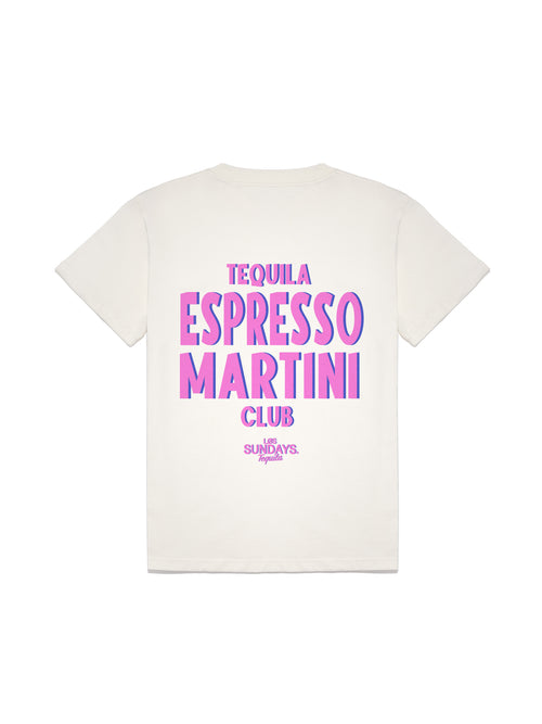 The Espresso Martini Tee - Blanc White