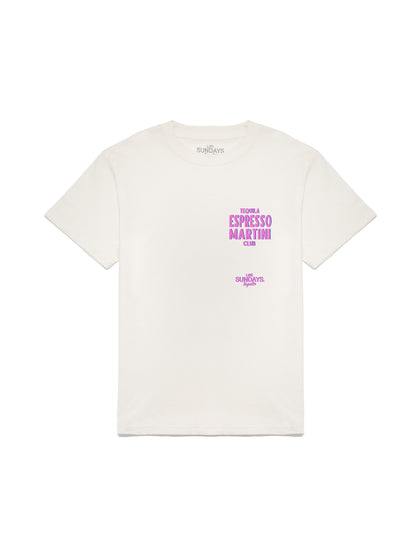 The Espresso Martini Tee - Blanc White
