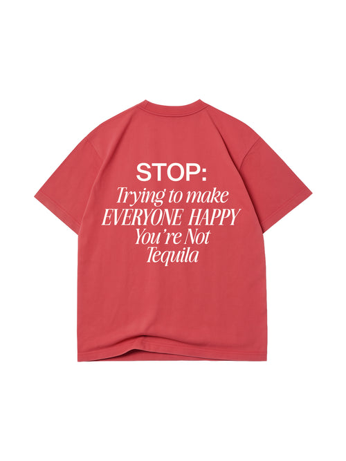 The Happy Tee - Red