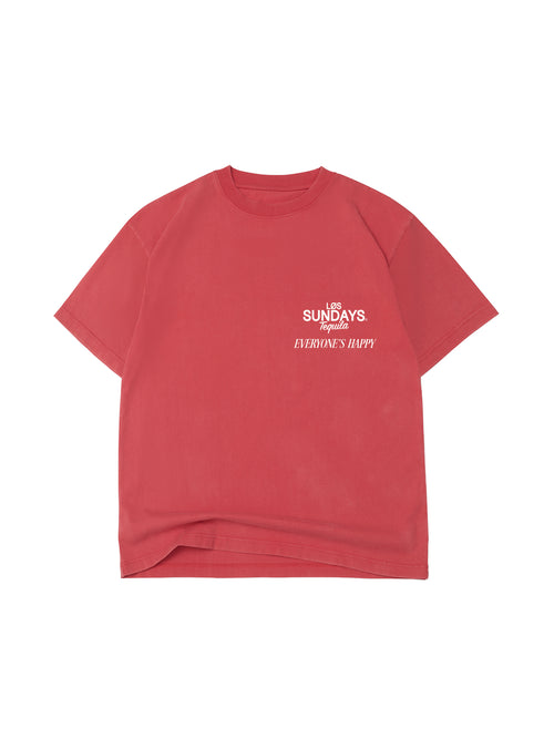 The Happy Tee - Red