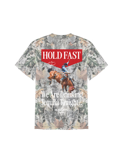 The Hold Fast Tee - Camo/White