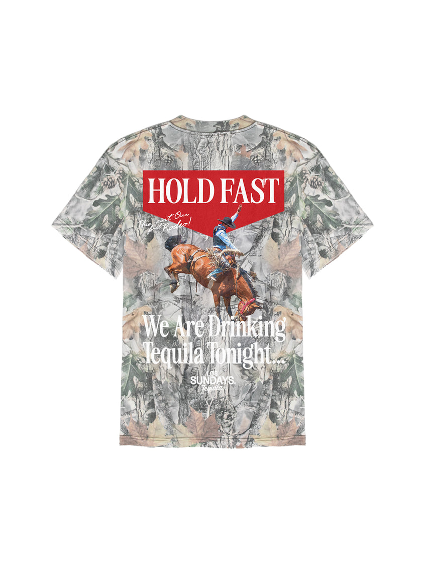 The Hold Fast Tee - Camo/White