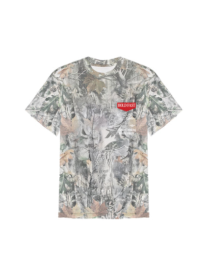The Hold Fast Tee - Camo/White
