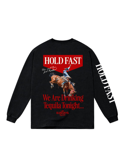 The Hold Fast L/S Tee - Black