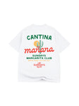 Manana Margarita Club Tee - Blanc White