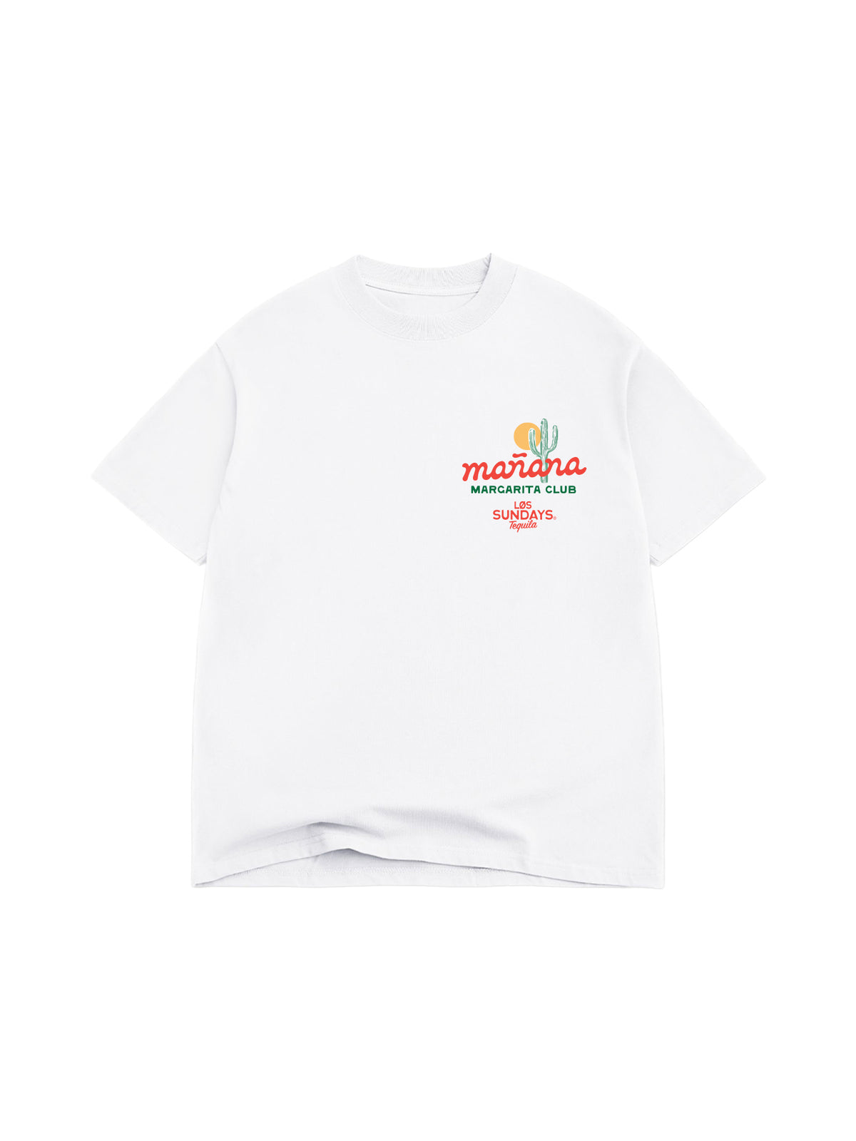 Manana Margarita Club Tee - Blanc White