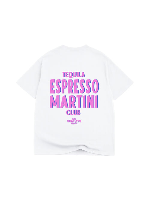 The Espresso Martini Tee - Blanc White