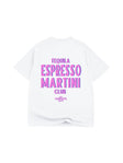 The Espresso Martini Tee - Blanc White