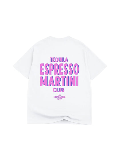 The Espresso Martini Tee - Blanc White