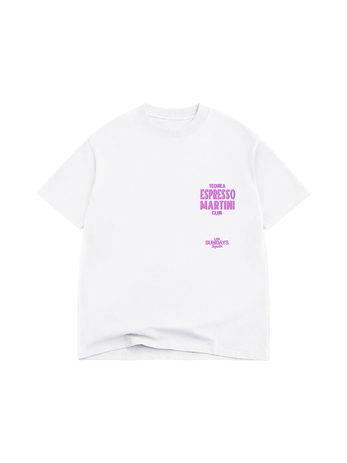 The Espresso Martini Tee - Blanc White