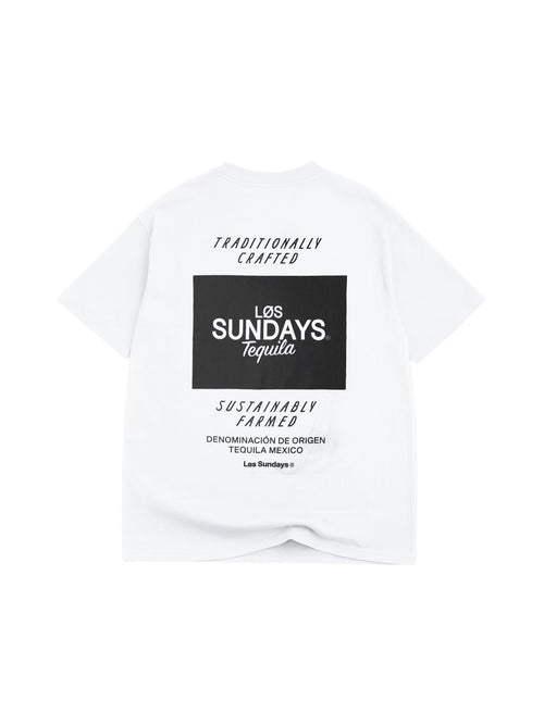 The Origin Tee - Blanc White/Black