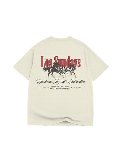 Tequila Collective Tee - Off White/Black