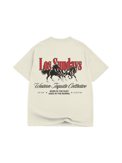 Tequila Collective Tee - Off White/Black