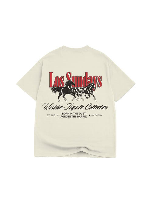 Tequila Collective Tee - Off White/Black