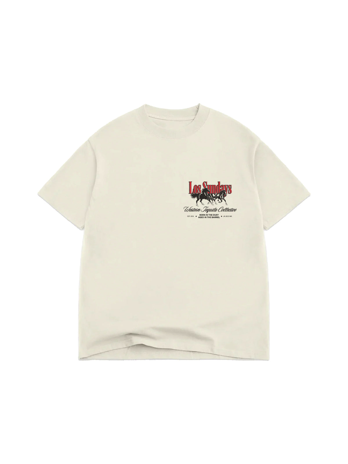 Tequila Collective Tee - Off White/Black