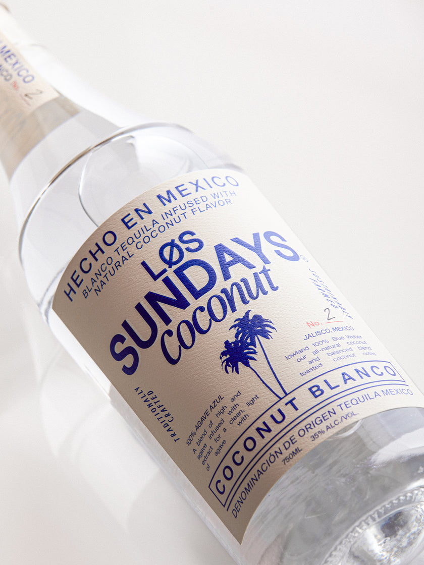 Los Sundays Tequila Coconut Blanco - 750ML
