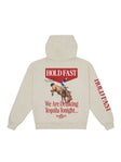 The Hold Fast Hood - Natural / Red