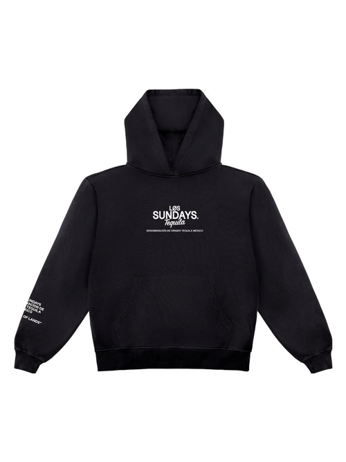 The Number 4 Hood - Black / White