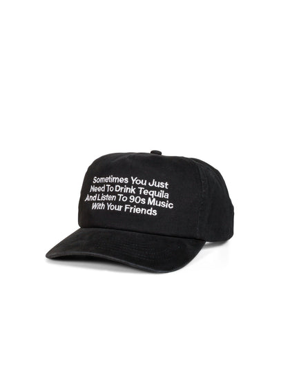 The 90s Music Hat - Black / White
