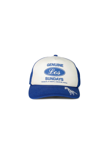 Genuine Trucker Hat - Royal / Bone