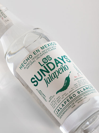 Los Sundays Tequila Jalapeño Blanco - 750ML