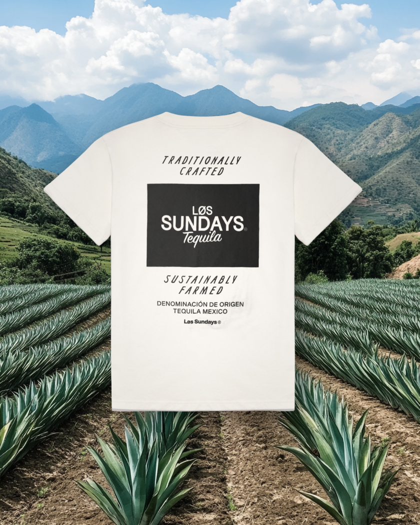 The Origin Tee - Blanc White/Black