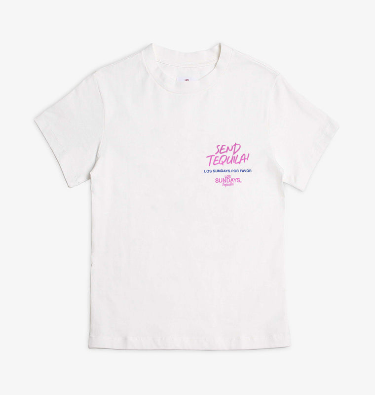 The Bar Tab Tee - Off-White