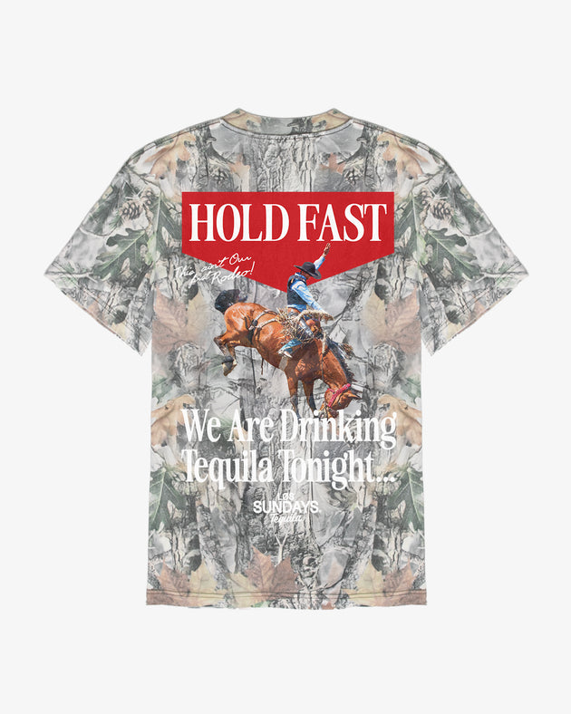 The Hold Fast Tee - Camo/White