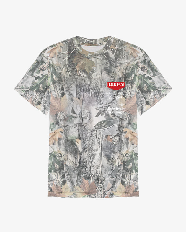 The Hold Fast Tee - Camo/White