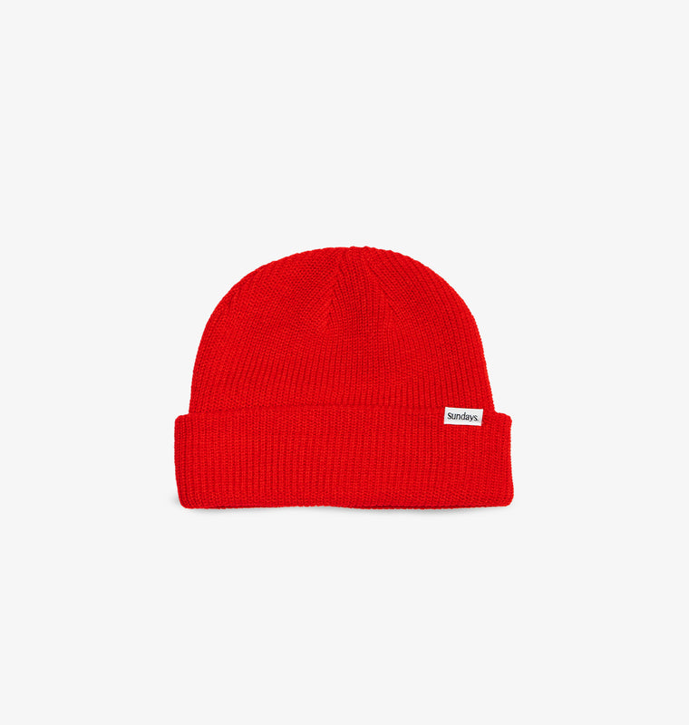 The Sundays Beanie - Red