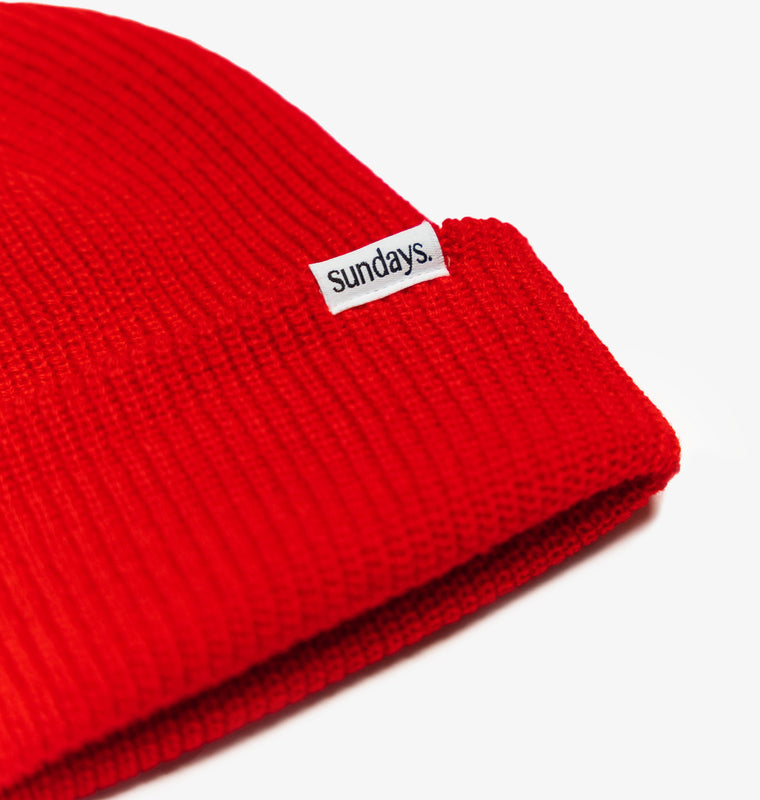 The Sundays Beanie - Red