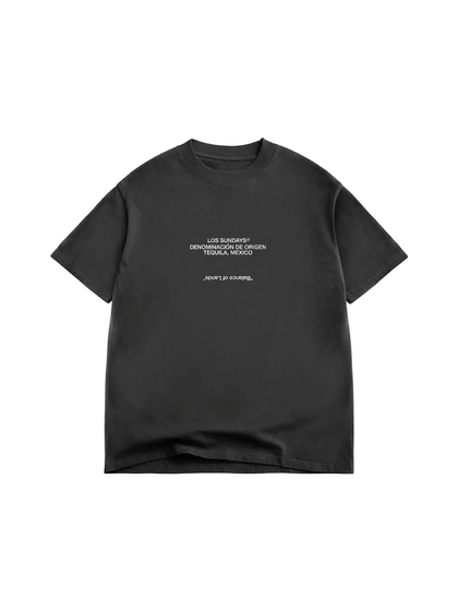 The Balance Tee - Vintage Black / White