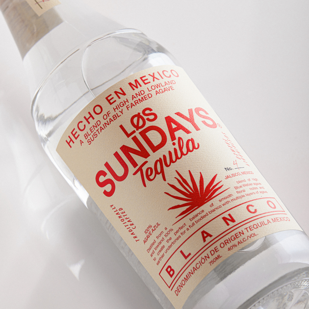 Los Sundays Tequila Blanco - 750ML