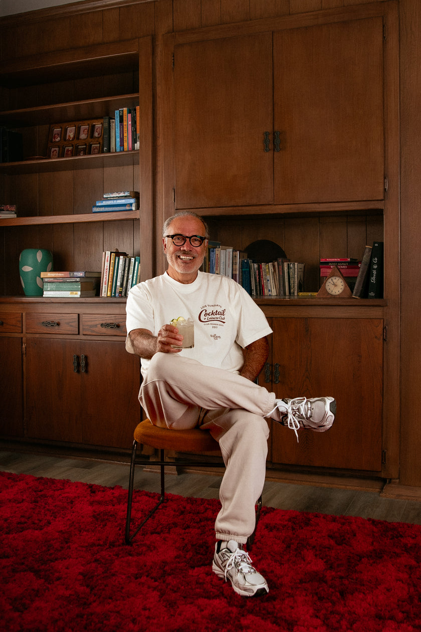 The Cocktail & Leisure Tee - Blanc White