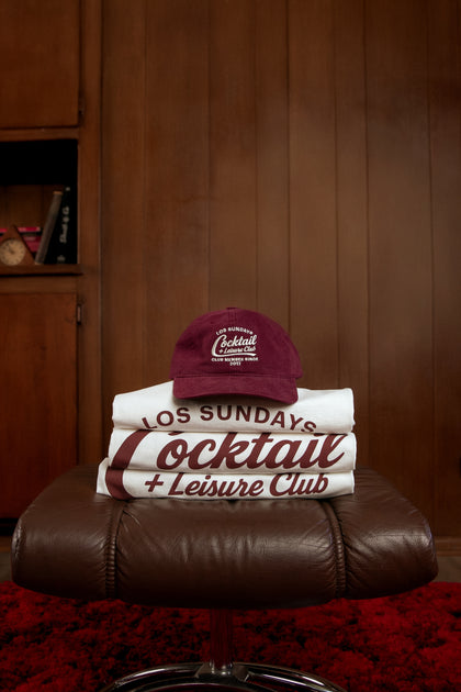 The Cocktail & Leisure Tee - Blanc White