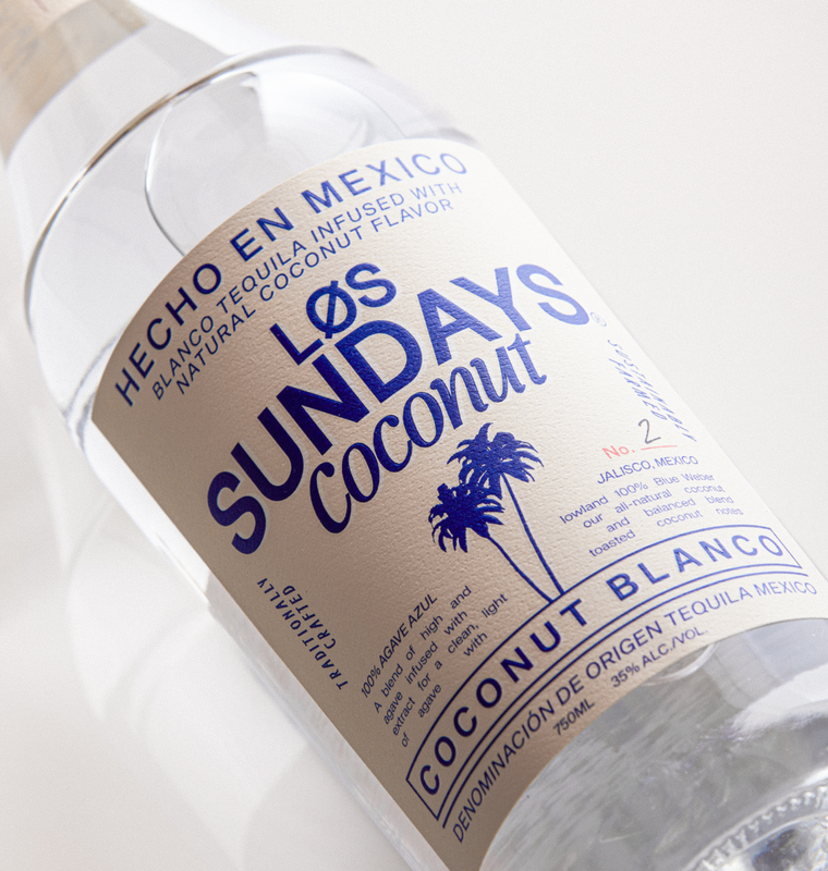 Los Sundays Tequila Coconut Blanco - 750ML