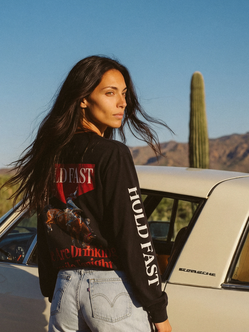 The Hold Fast L/S Tee - Black