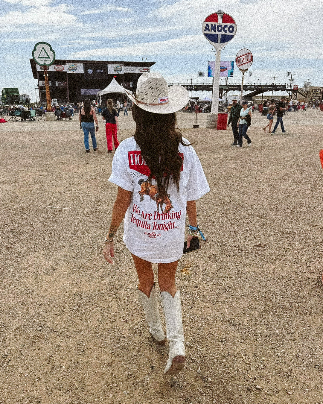 The Hold Fast Tee - Blanc White