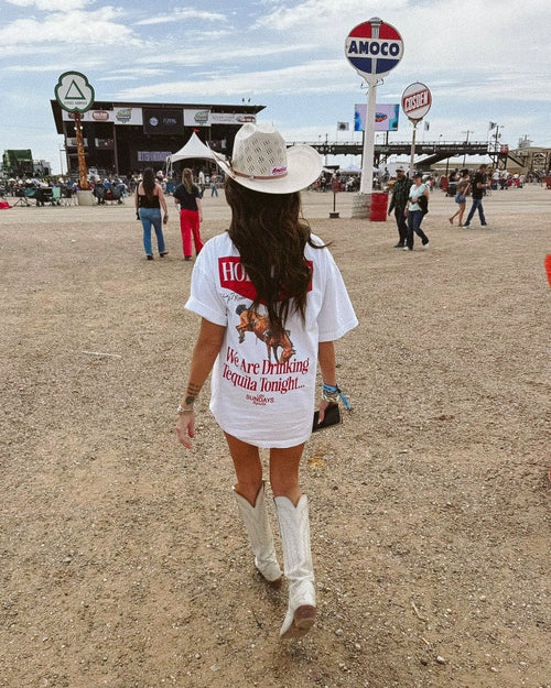 The Hold Fast Tee - Blanc White