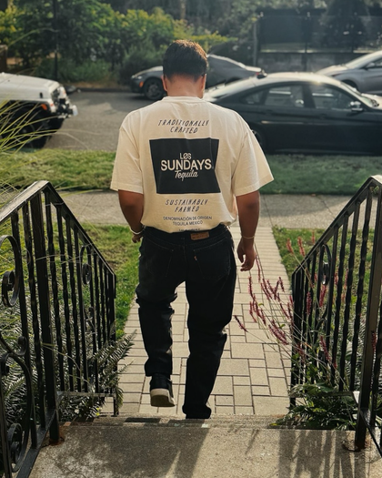 The Origin Tee - Blanc White/Black