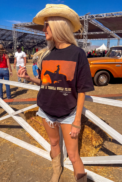 The Reckon Tee - Vintage Black