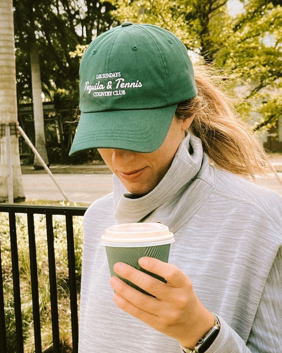 The Tequila & Tennis Country Club Dad Cap - Green