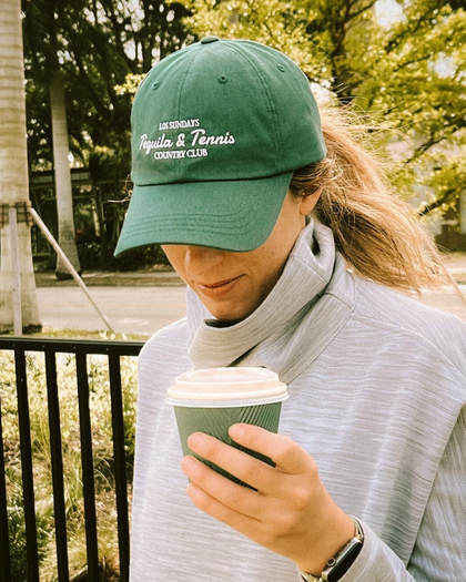 The Tequila & Tennis Country Club Dad Cap - Green