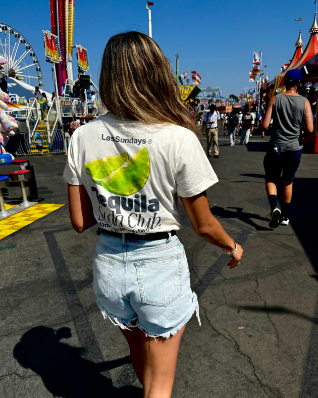 The Tequila Soda Club Tee - Off-White