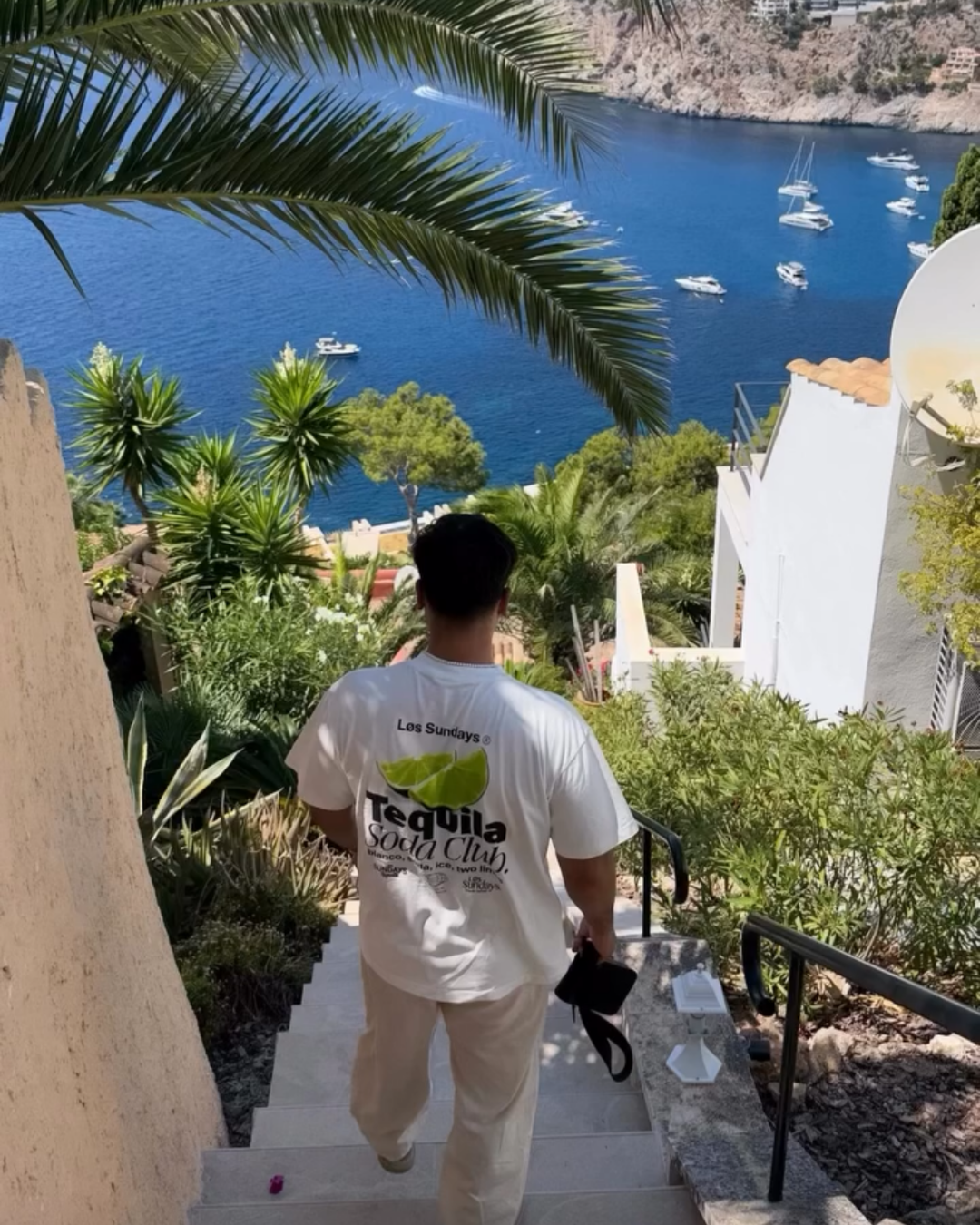 The Tequila Soda Club Tee - Blanc White