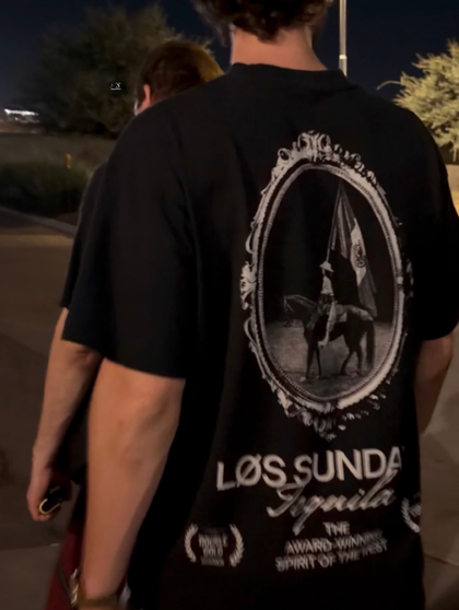The Rodeo Queen Tee - Black / White