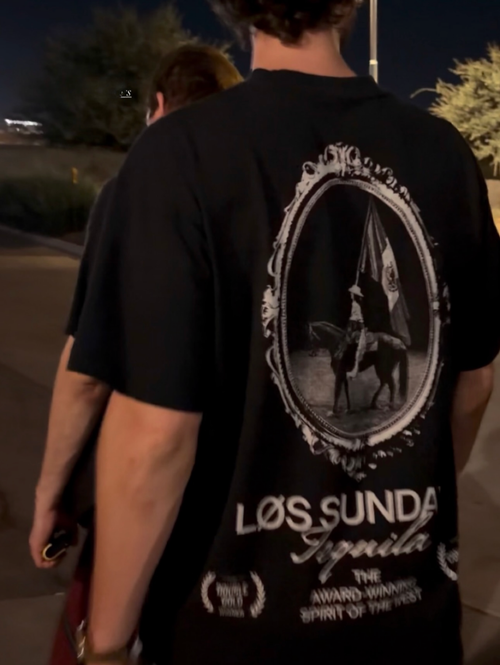 The Rodeo Queen Tee - Black / White